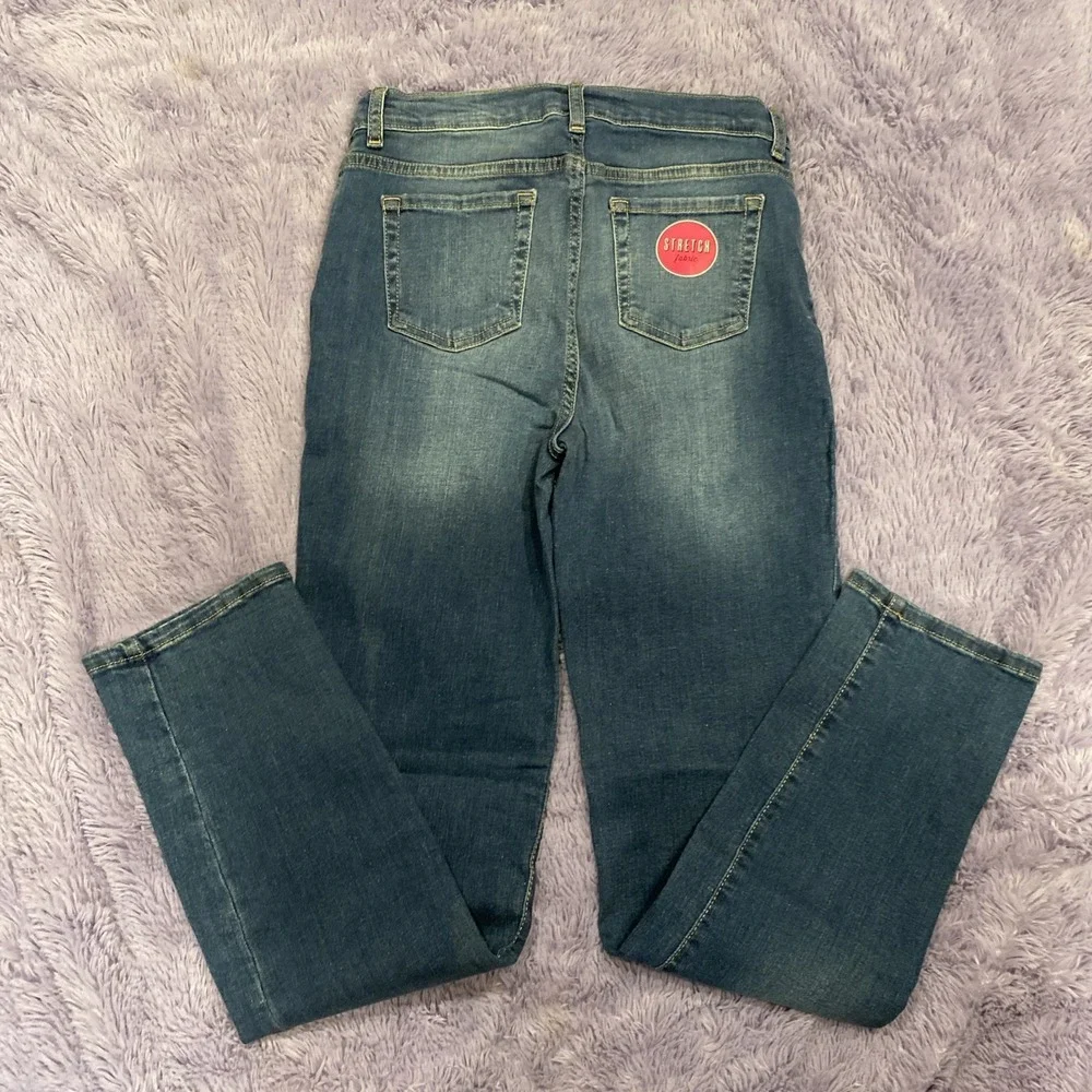 The children's place Jeans Girls Size 16 Straight‎ Blue Stretch New